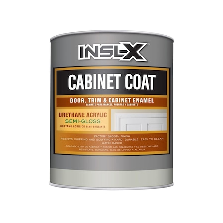 Insl-X By Benjamin Moore Trim & Cabinet Paint, Semi-Gloss, 1 qt CC662B099-04